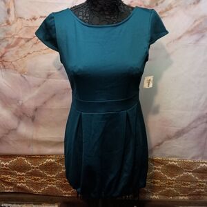 NWT The Vintage Shop Teal Dress
